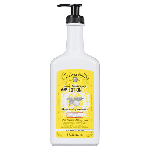 J.R. Watkins Moisturizing Body Lotion Lemon Cream 532 ml