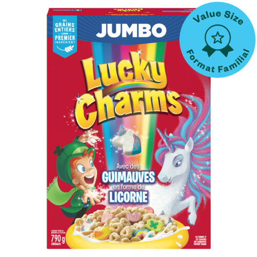 Lucky Charms Cereal With Magical Unicorn Marshmallows 790 g