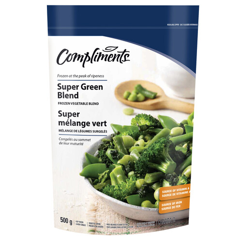 Compliments Frozen Super Greens Blend 500 g