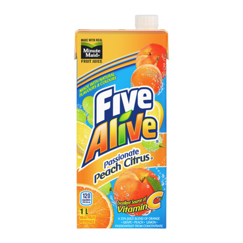 Five Alive Juice Passionate Peach Citrus 1 L