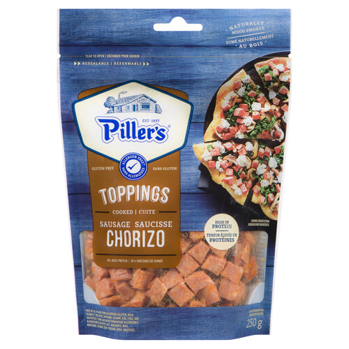 Piller's Toppings Diced Chorizo 250g