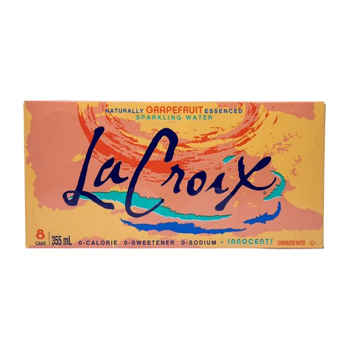 La Croix Sparkling Water Grapefruit 8 x 355 ml (cans)