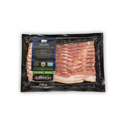 DuBreton Organic Bacon Regular 250 g