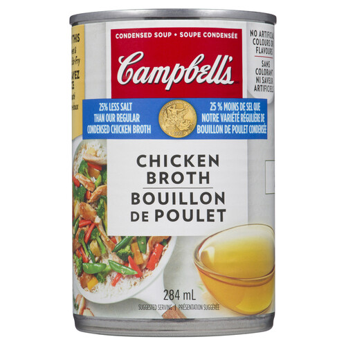 Campbell's Broth Reduced Sodium Chicken 284 ml