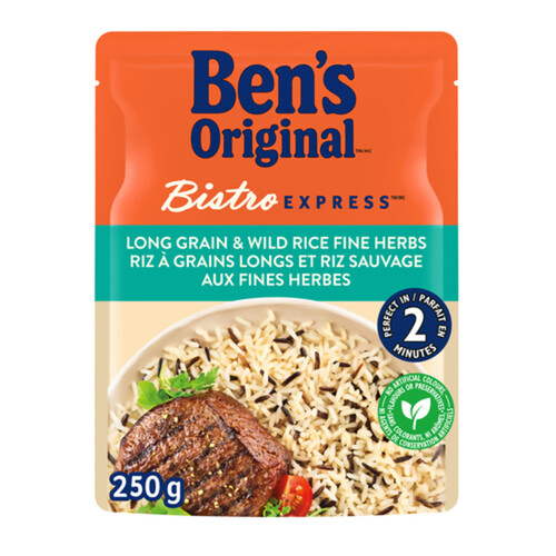 Ben's Original Bistro Express Long Grain & Wild Rice Fine Herbs 250 g