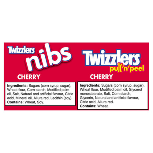 Twizzlers Nibs Peanut-Free Candy Assortment 25 Count 317 g