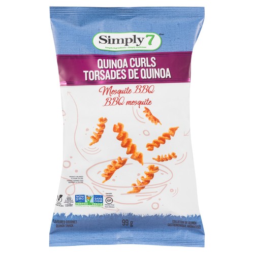 Simply 7 Quinoa Curls Mesquite BBQ 99 g