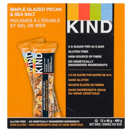 Kind Maple Glazed Pecans And Sea Salt Bar 40 g