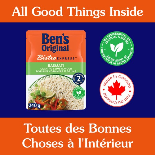 Ben's Original Bistro Express Rice Dish Cilantro Lime Flavoured 250 g