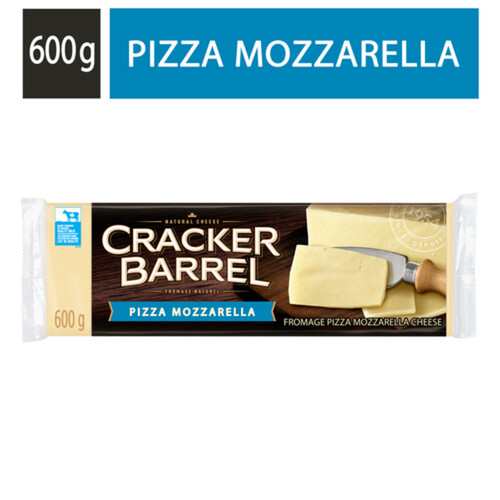 Cracker Barrel Block Cheese Pizza Mozzarella 600 g