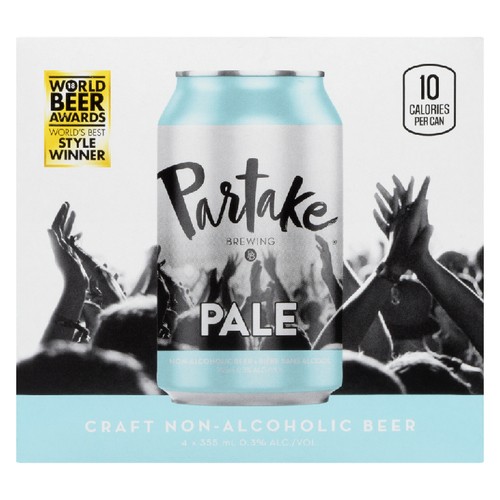 Partake Brewing Non Alcoholic Pale Beer 355 ml