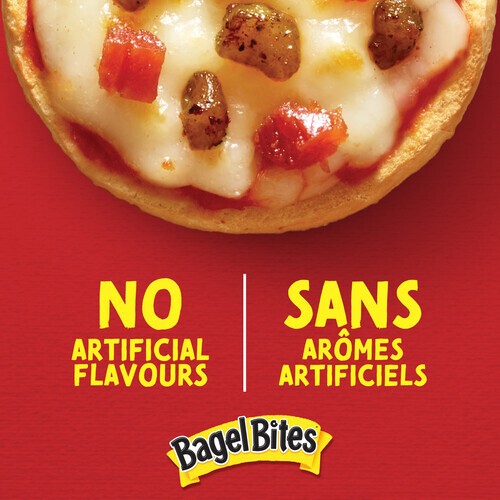 Bagel Bites Frozen Pizza Snacks Cheese Sausage And Pepperoni 882 g