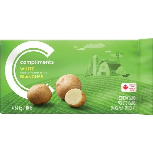 Compliments New Potatoes White Washed 4.54 kg