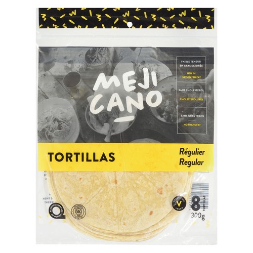 Mejicano Tortillas Regular 300 g