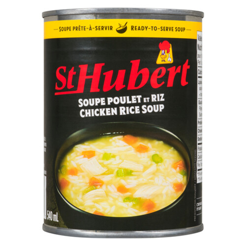 St-Hubert Soup Chicken Rice 540 ml