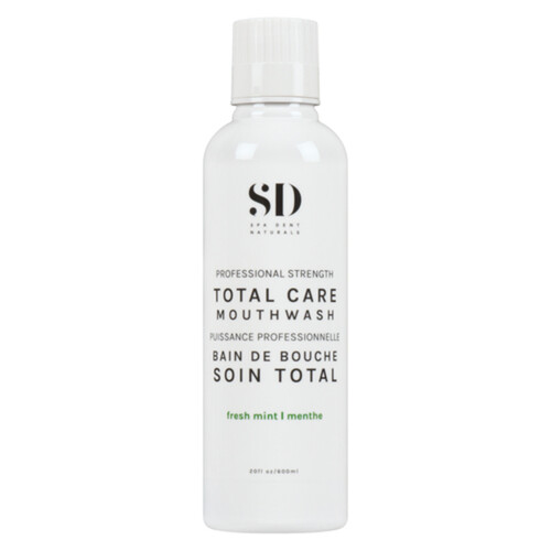 Spa Dent Naturals Total Care Mouthwash Fresh Mint 600 ml