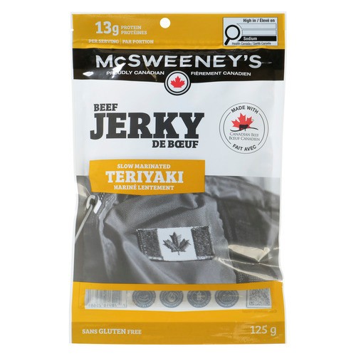 McSweeney's Jerky Beef Teriyaki 125 g