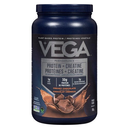 Vega Performance Protein + Creatine Powder Creamy Chocolate Flavoured 918 g