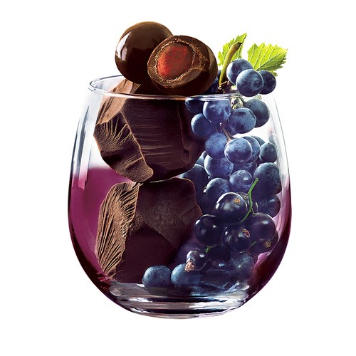 Brookside Dark Chocolate Merlot Grape & Black Currant 210 g