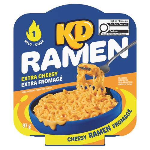 Kraft Dinner Cheesy Ramen Mild Extra Cheesy 97 g