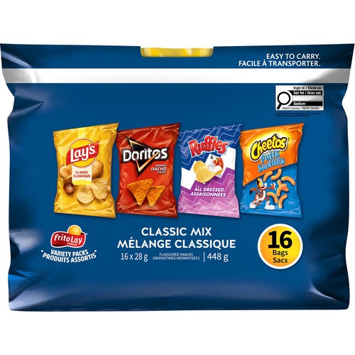 Frito Lay Multipack Classic Mix 16 count 448 g