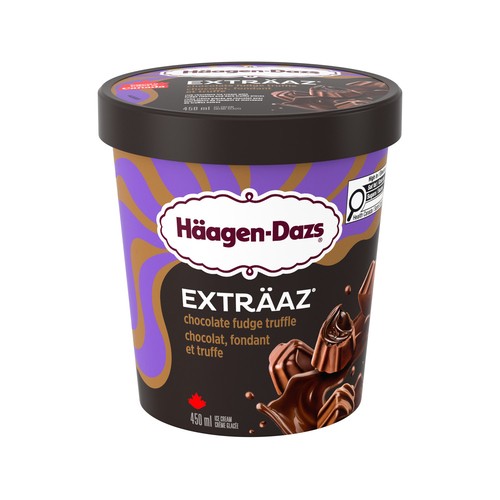 Häagen-Dazs Exträaz Ice Cream Chocolate Fudge Truffle 450 ml