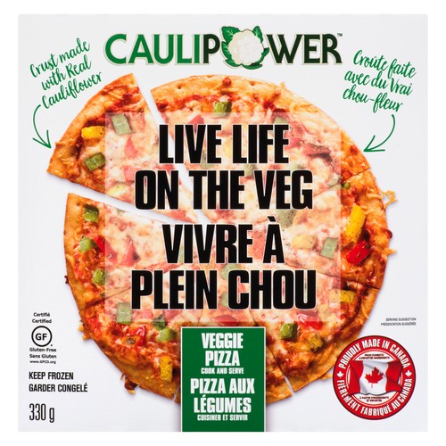 Caulipower Gluten-Free Frozen Pizza Veggie 329 g
