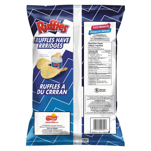 Ruffles Potato Chips Regular 200 g