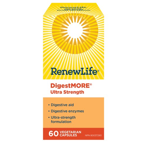 Renew Life Digestmore Ultra 60 Capsules