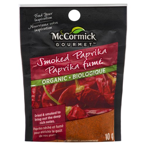 McCormick Gourmet Organic Spice Smoked Paprika 10 g