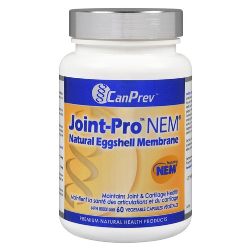 CanPrev Joint-Pro Nem Natural Eggshell Membrane Vegetable Capsules 60 Count