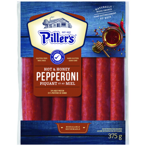 Piller's Pepperoni Hot & Honey 375 g