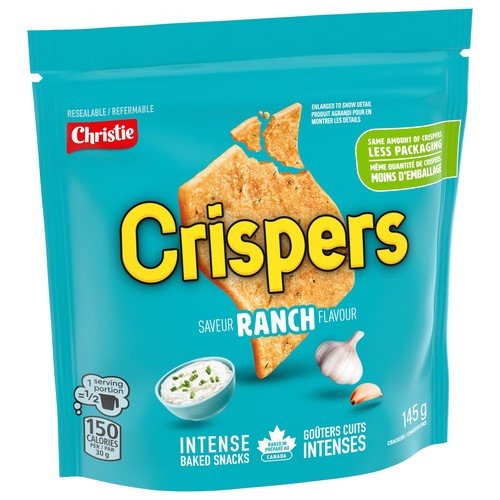 Christie Baked Crispers Ranch 145 g