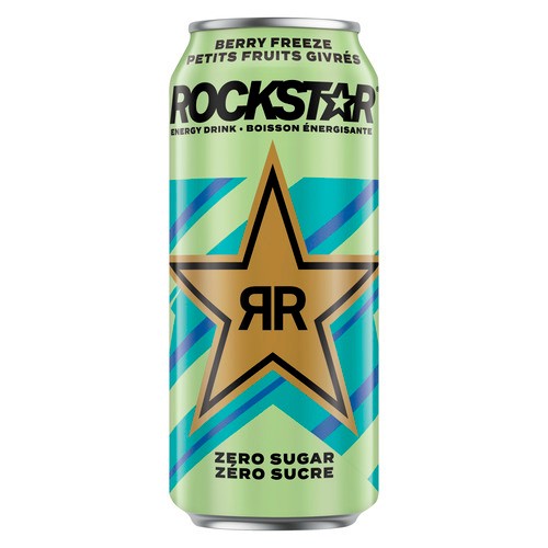 Rockstar Energy Drink Zero Sugar Berry Freeze 473 ml (can)