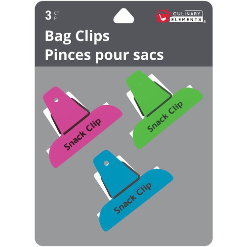 Culinary Elements Neon Clips Small 3 EA
