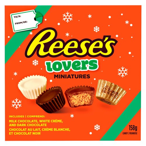 Reese's Lovers Miniatures Chocolate Gift Box 158 g