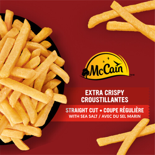 McCain Superfries Fries Straight Cut Extra Crispy 650 g