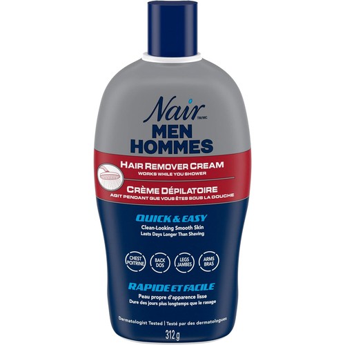 Nair Men's Shower Power Hair Remover Cream 312 g