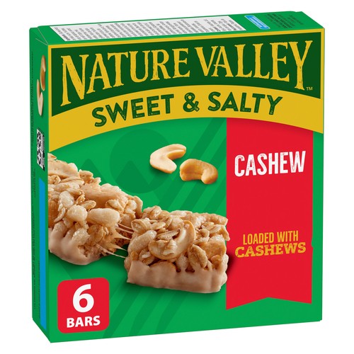 Nature Valley Granola Bars Sweet & Salty Chewy Cashew 192 g