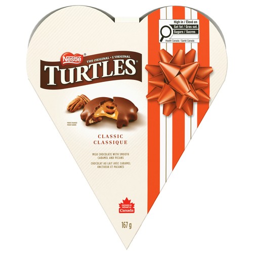 Turtles Heart Chocolate Classic 167 g