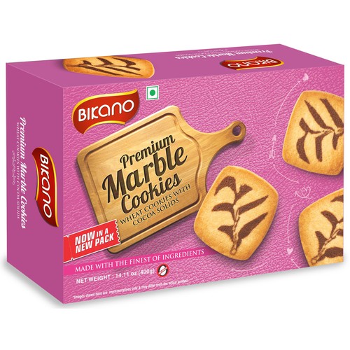 Bikano Cookies Marble Wheat 400 g