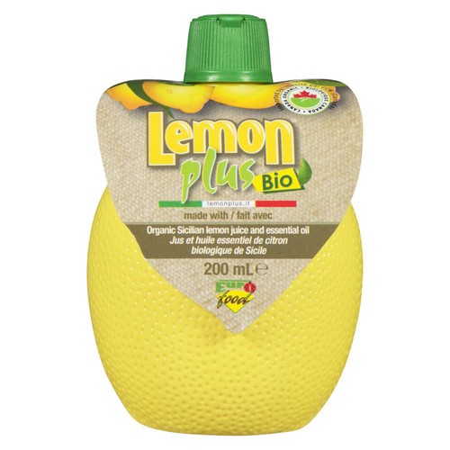 Lemon Plus Bio Organic Lemon Juice And Essential Oil 200 ml