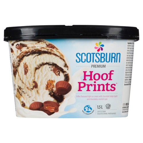 Scotsburn Ice Cream Hoof Prints 1.5 L