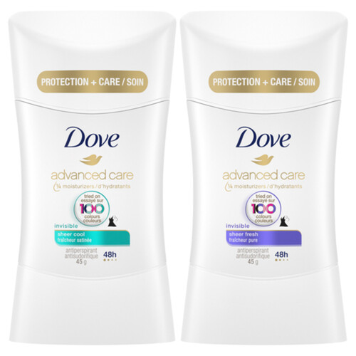 Dove Advanced Care Antiperspirant Stick For Women Sheer Cool 45 g