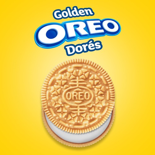 Oreo Sandwich Cookies Golden Vanilla 270 g