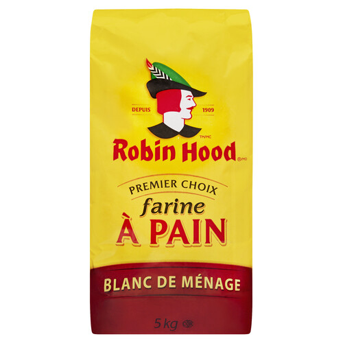 Robin Hood Homestyle White Flour Best For Bread Value Size 5 kg