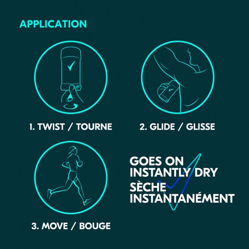 Degree Men Deodorant Stick For 48h Odour Protection Cool Rush 85 g