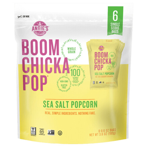 Angie's Boom Chicka Pop Popcorn Sea Salt Multipack 102 g