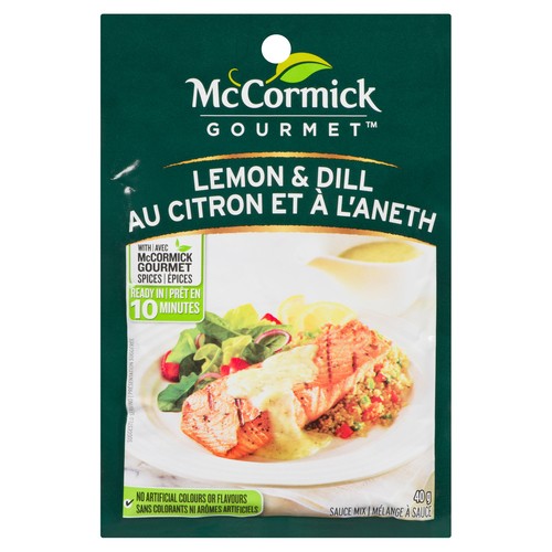 McCormick Gourmet Sauce Mix Lemon & Dill 40 g