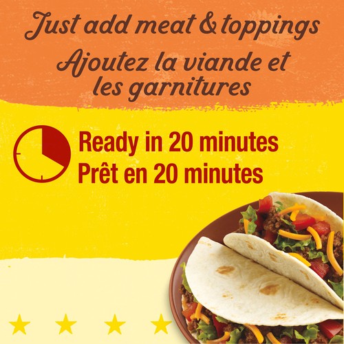 Old El Paso Dinner Kit Soft Taco 400 g
